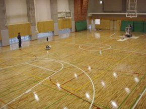 Tokiwamatsu Academy Gymnasium Floating Floor Construction Agk
